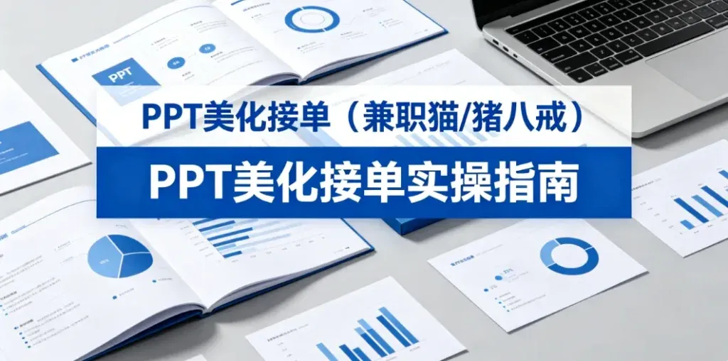 PPT美化接单实操指南：普通人靠PPT美化兼职也能稳定赚钱