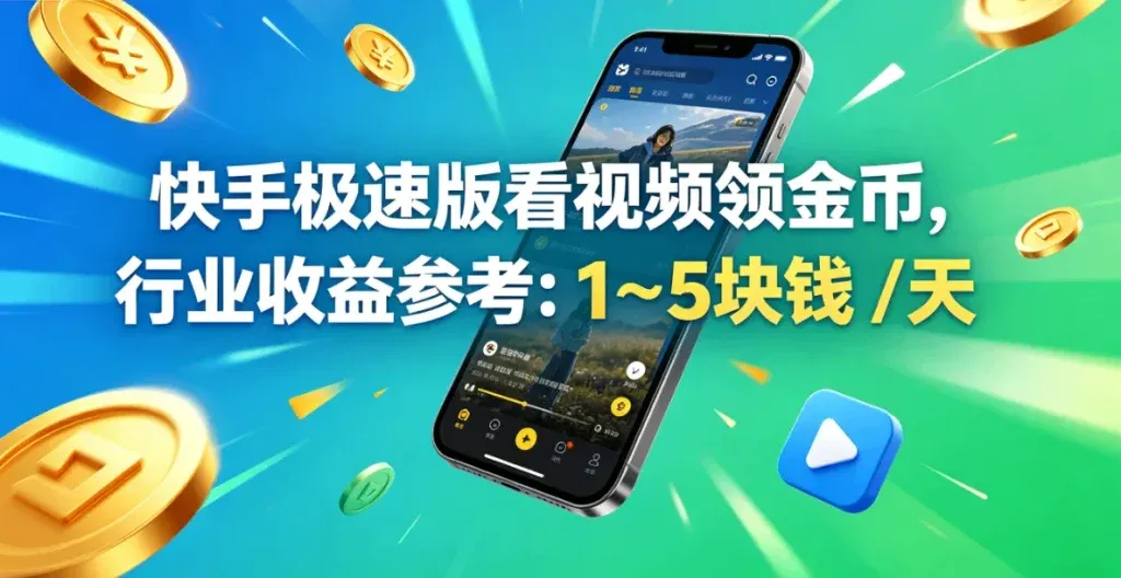 快手极速版副业到底靠谱吗？一天能赚多少给你说清楚