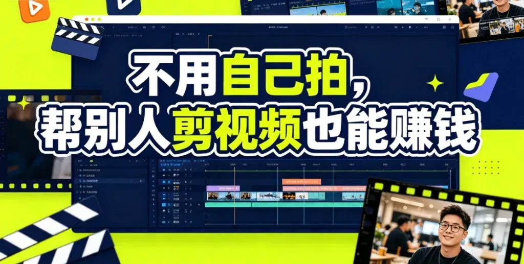 抖音视频剪辑接单，这行需求一直有