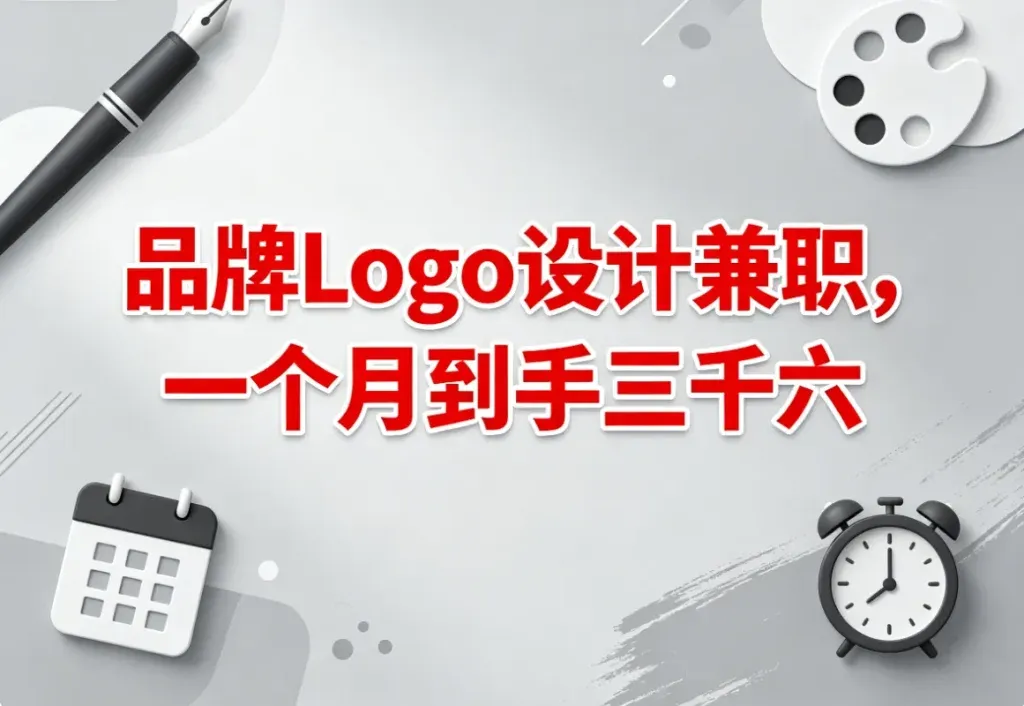 品牌Logo设计兼职，一单能赚几百到几千