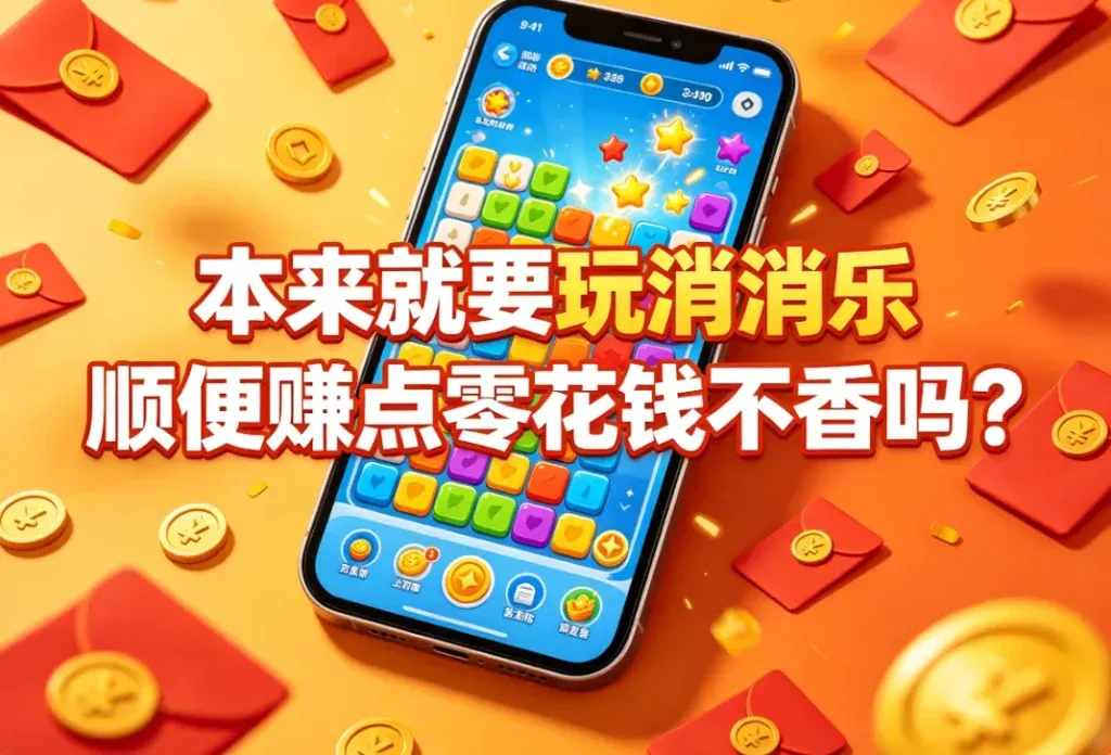 玩消消乐也能赚钱？实测能提多少？