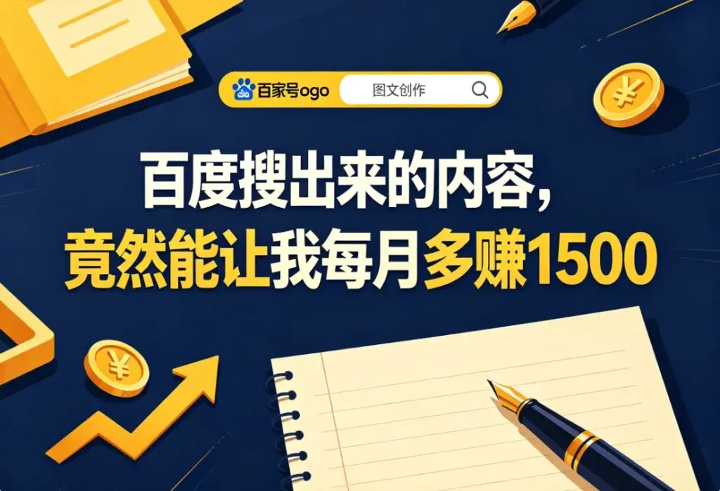 百家号写图文，月入过千难吗